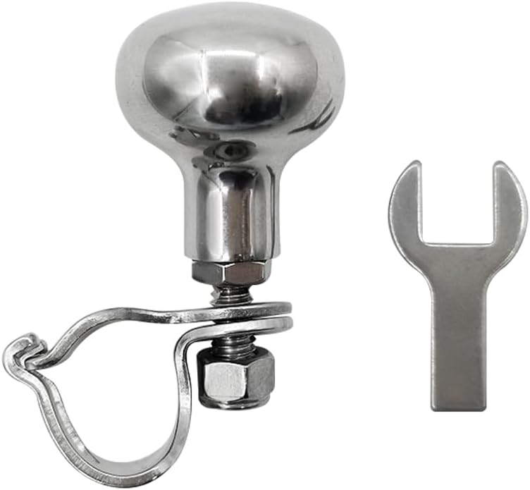 316 Stainless Steel Boat Steering Wheel Knob, Maneuvering Knob Dia. from 5/8'' to 1''