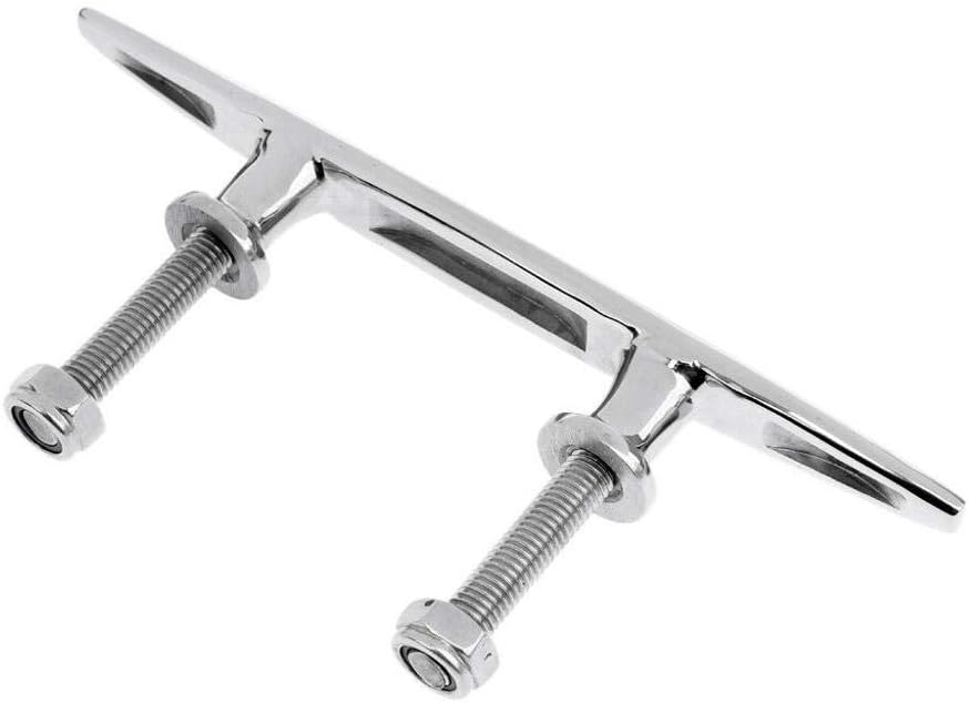 Burn Buddy Boat Cleat Open Base Cleat, Dock All 316 Stainless Steel Mooring Accessories