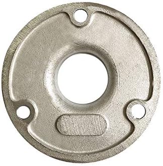 2Pcs 1-inch 90° Stainless Steel Floor Flange Pipe Decor Malleable Cast Fitting Boat Round Base Handrail Fittings Furniture DIY Wall