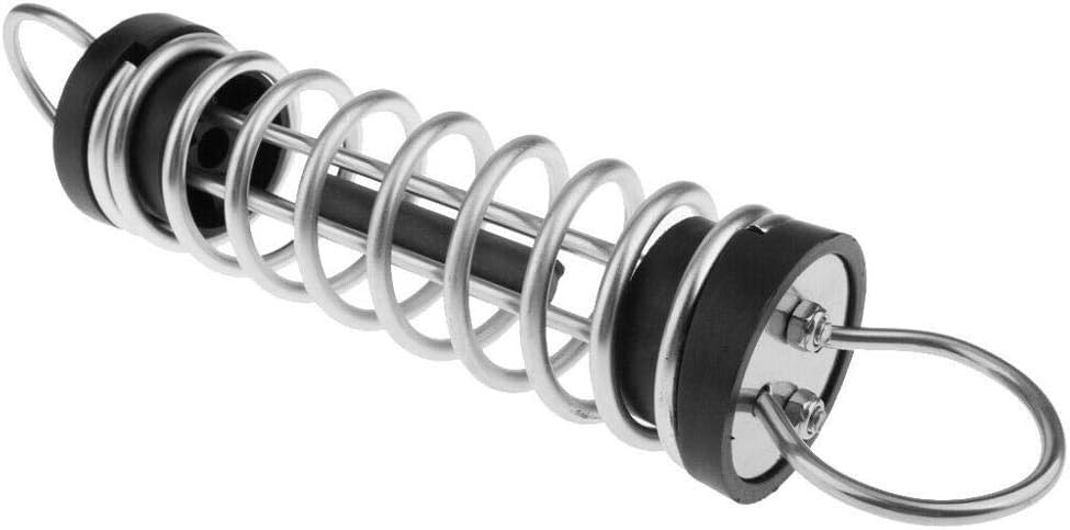 Stainless Steel Boat Mute Mooring Spring Shock Absorber Ruck Damper snubbers Anchor Dock Line 9mm x 470mm