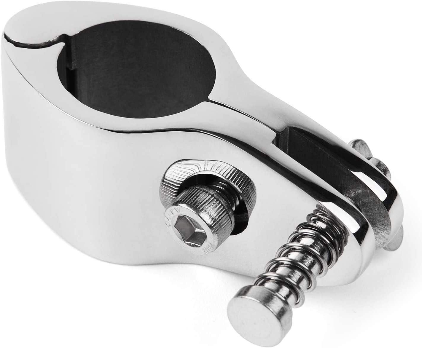 Set of 2 Stainless Boat Bimini Top Hinged Jaw Slide 1" 25 mm