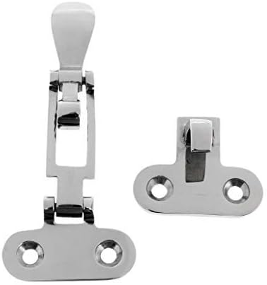 Boat Latch Locker Hatch Anti-Rattle Fastener Toggle Adjustable Clamp-4 3/8" Marine Stainless Steel