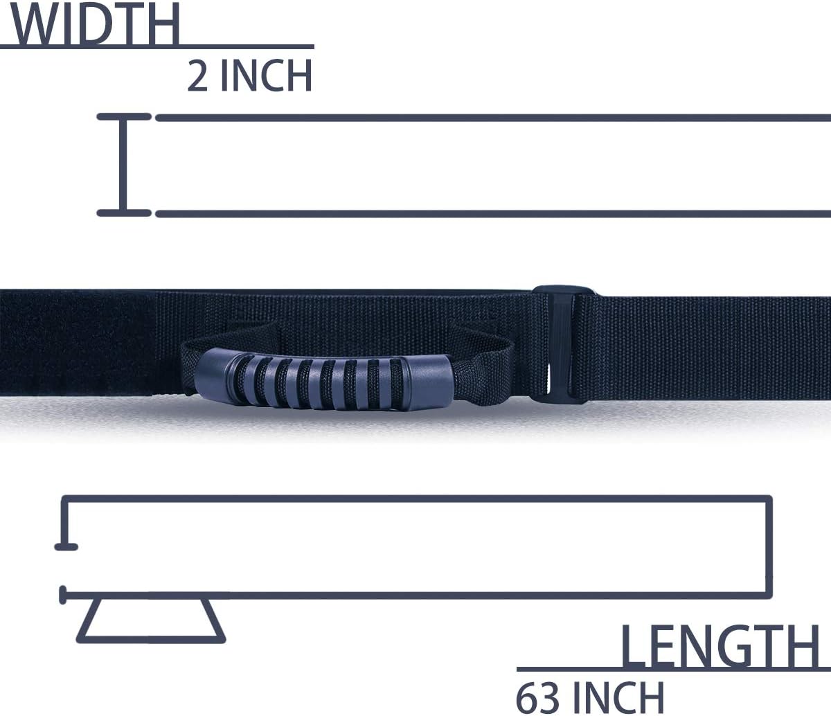 Heavy Duty Luggage Strap Holder for bulky items with XL handle Tie Down Adjustable strap Cinches Tight a secure grip Max load 155 lbs Ideal for large items when traveling