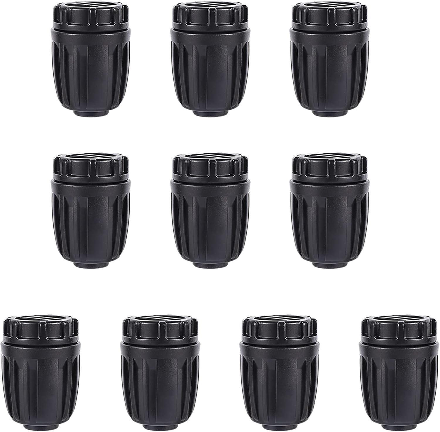 1/2 inch Irrigation Fittings End Plugs For 1/2" ID x0.6-0.63" OD 16mm Drip Tubing Connectors-10 Pcs/pack