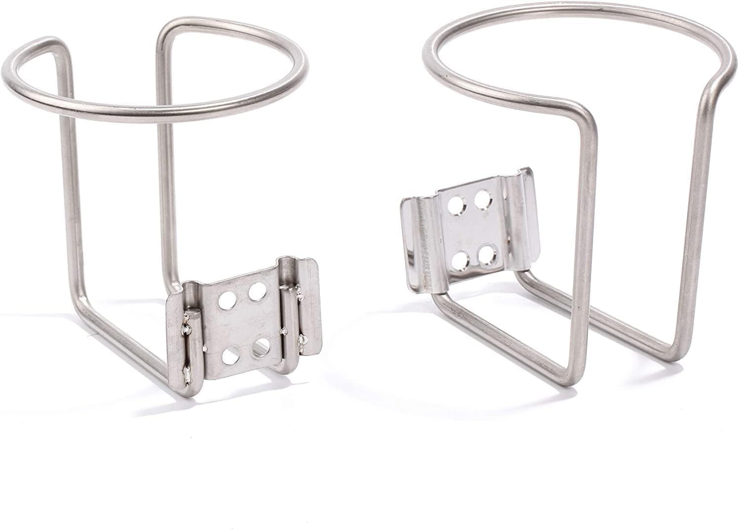 Z-Color 2pcs Stainless Steel Boat Ring Cup Drink Holder Universal Drinks Holders for Marine Yacht Truck RV Car Trailer Hardware