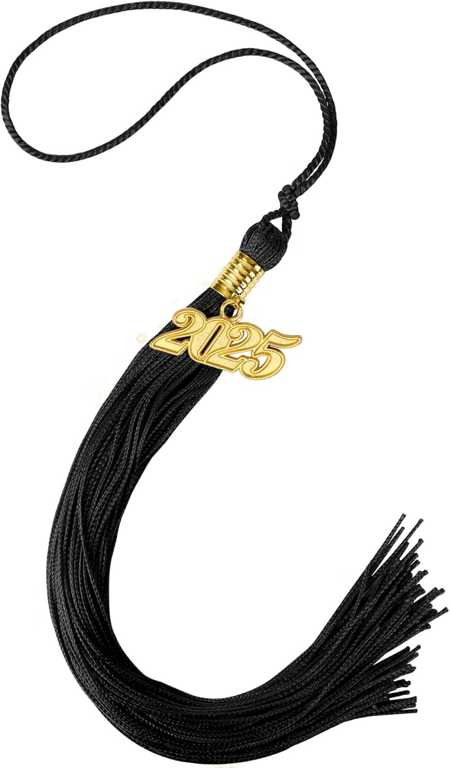 2025 Graduation Tassel, 1Pcs Graduation Cap Tassel 2025 Grad Graduation Tassel for 2025 Graduation Ceremonies Accessories Black