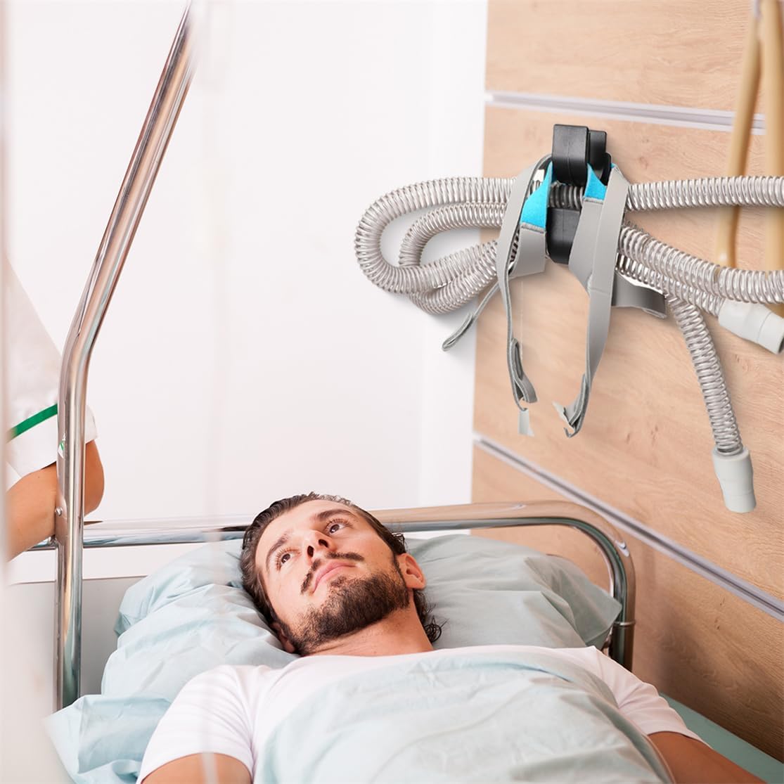 CPAP Hose Holder CPAP Mask Hanger Hook 2PCS CPAP Tubing Hanger Hose Organizer for Breathing Machine
