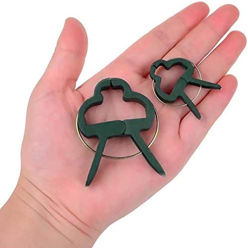 100 Pack Plant Support Clips for Flowers, Vines, Tomatoes - Garden Stem and Stalk Support for Upright Growth Large Size