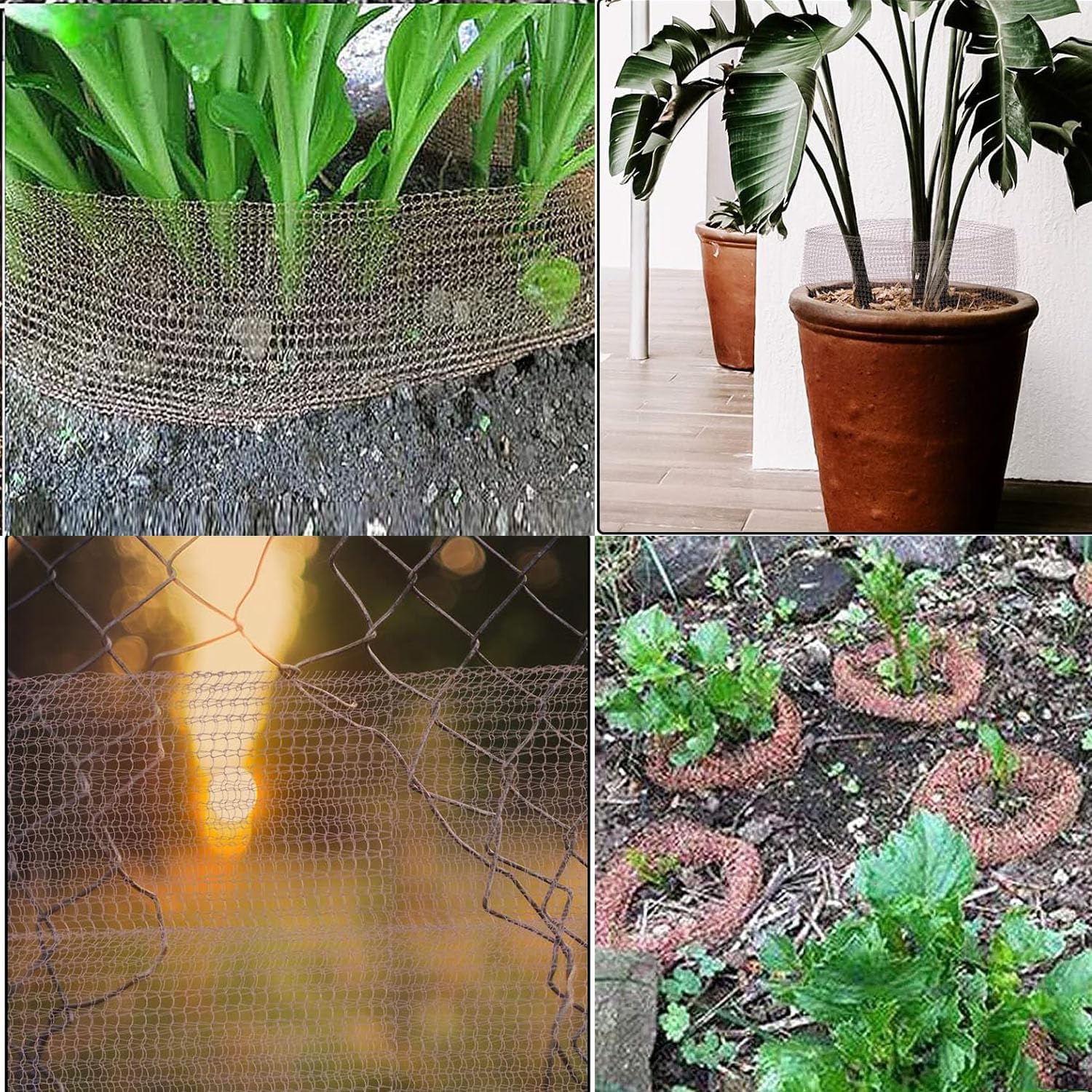 Copper Mesh Roll,Gap Blocker for Building Hole,Knitted Pure Copper Mesh Blocker for Mouse, Birds, Snail, Bat,DIY Fill Fabric,Protect Saplings&Seeds,Rodent Stopper Mesh for Home, Garden 20FT/6M
