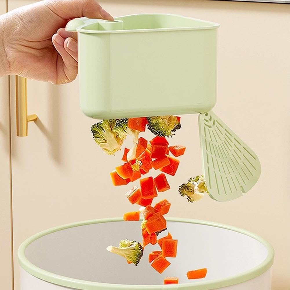 Sink Strainer Basket, 2025 New Faucet Hanging Strainer, Self-Cleaning Kitchen Sinks Food Waste Catcher for Dishwashing, RV, Small Spaces 2PCS