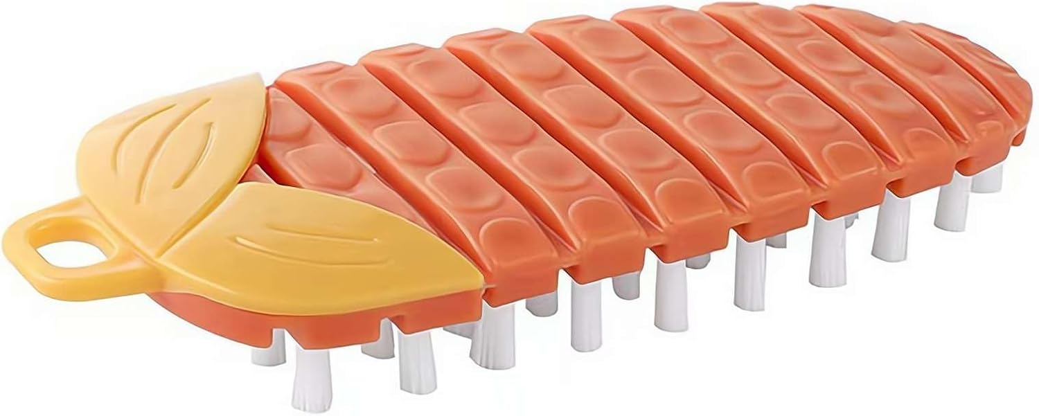 Vegetable Brush,Potato Brush Cleaning Brush,Multiple Fruit Vegetable Cleaning Brush,Vegetable Brush Scrubber for All Kinds Fruits Vegetables Orange