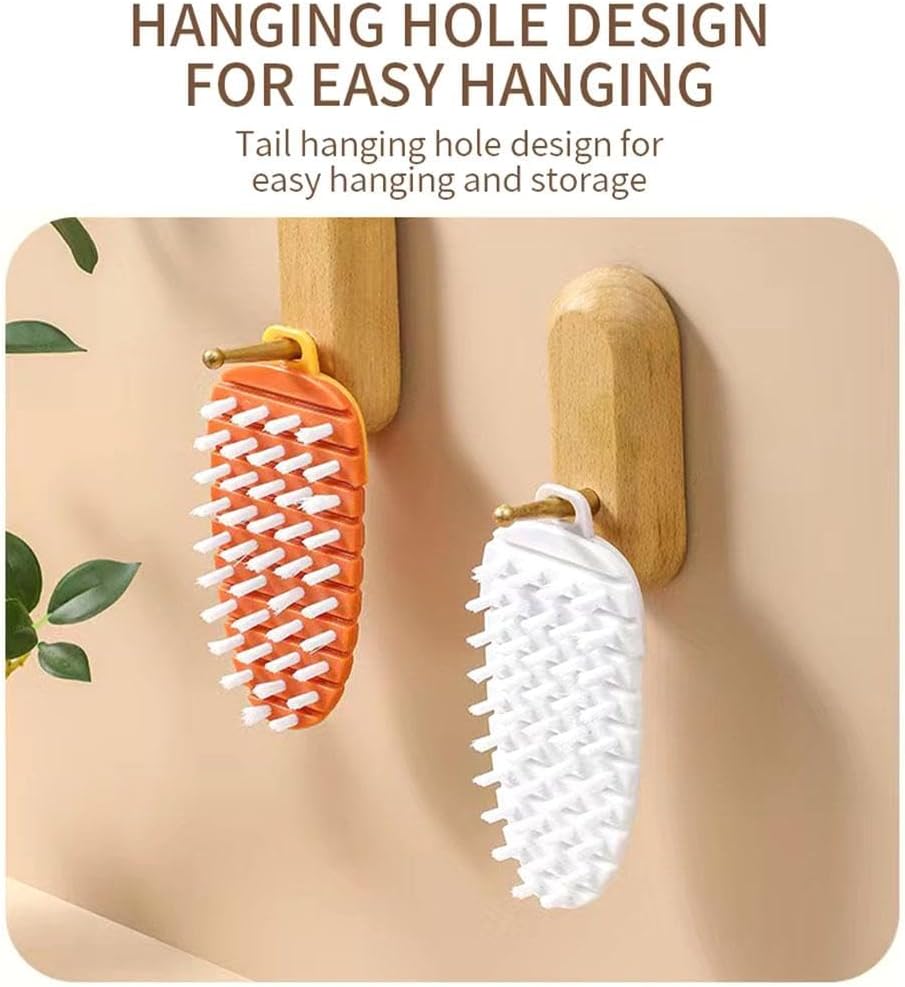 Vegetable Brush,Potato Brush Cleaning Brush,Multiple Fruit Vegetable Cleaning Brush,Vegetable Brush Scrubber for All Kinds Fruits Vegetables Orange