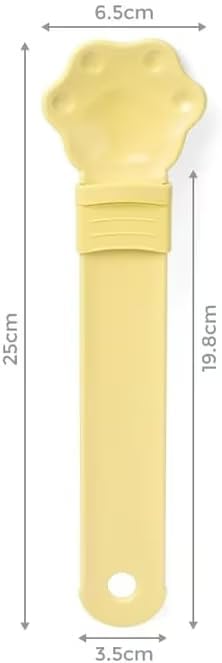 2 Cat Strip Feeder Squeeze Spoons, Capable of Licking Wet Cat Pet Liquid Snack Spoons, Multifunctional Pet Spoons