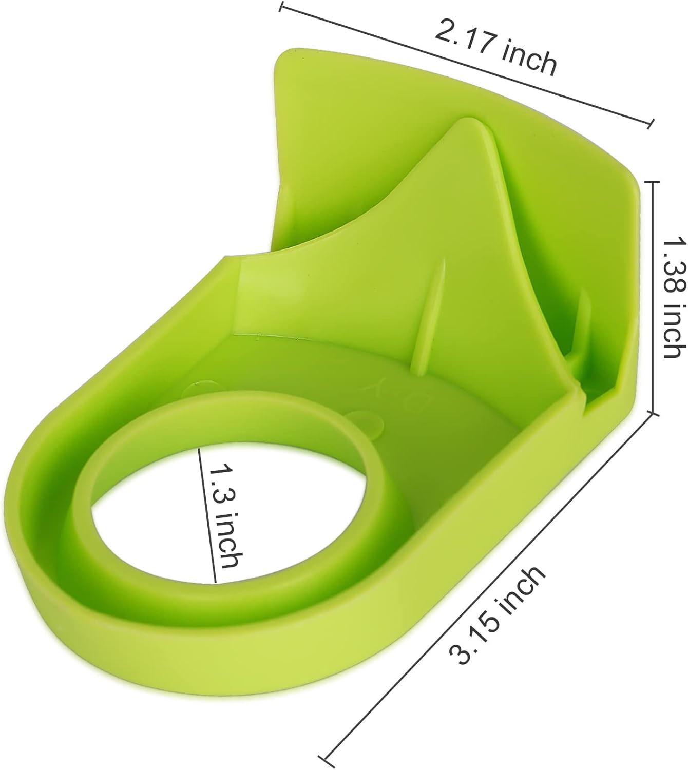 10pcs ABS Drink Clips Bottle Buckle Holders Beer Cocktail Snap for Schooner & Goblet Glasses Random Color