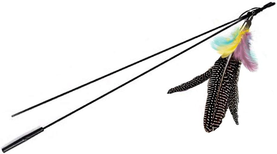 Feather Cat Toy Refill: Fits Da Bird-Handmade Natural Guinea Feather- by