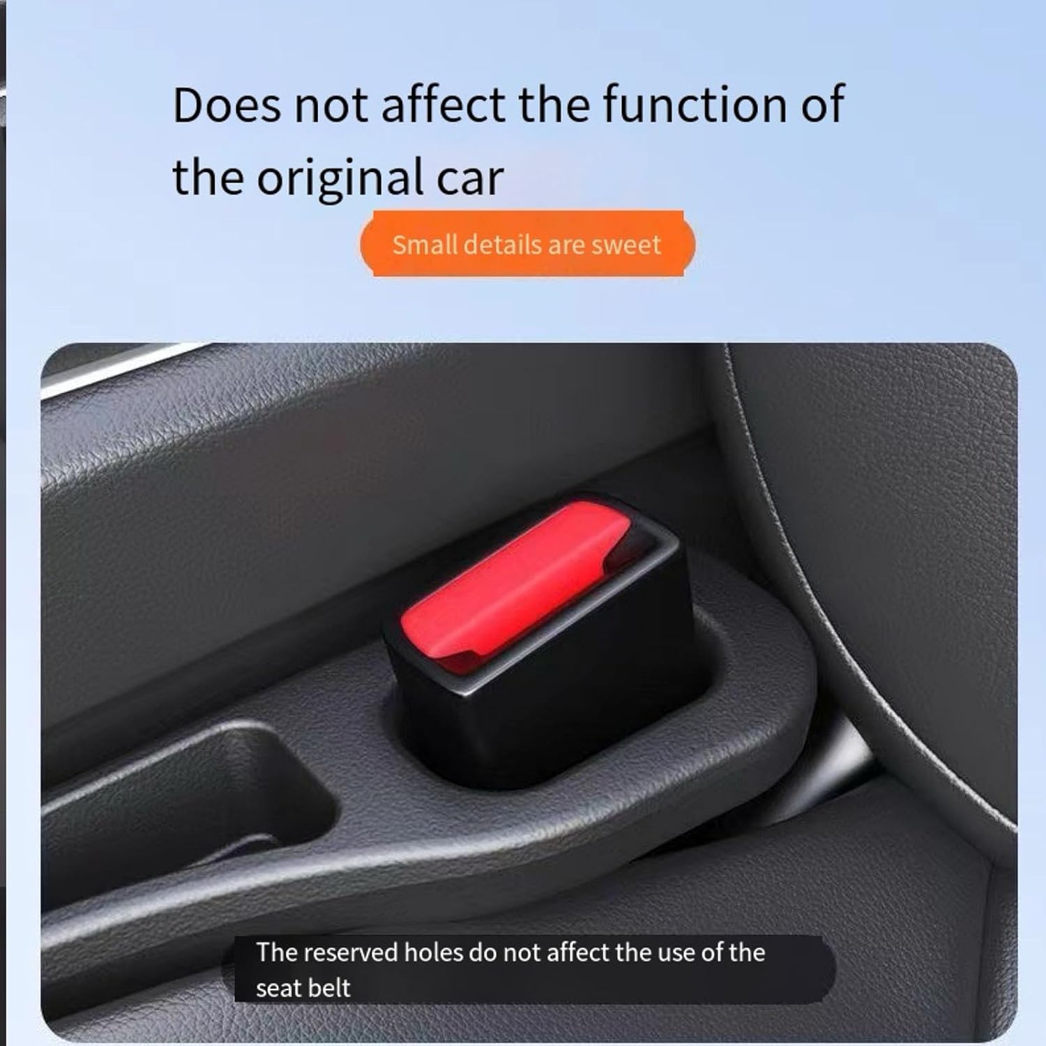 2PCS Nodrop Seat Guard,Car Seat Side Gap Filler, Place Your Phone, Cards, Wallet, Side Gap Fillers for All Cars Place Your Phone, Cards, Wallet BLACK B