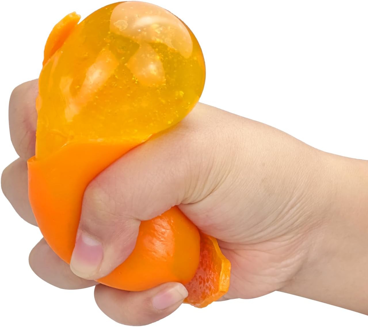 Tangerine Squishies Stress Relief Soft Scented Simulation Orange Fruit Squeeze Toys Cute Birthday Gift Novelty Toy for Kid Adult Orange