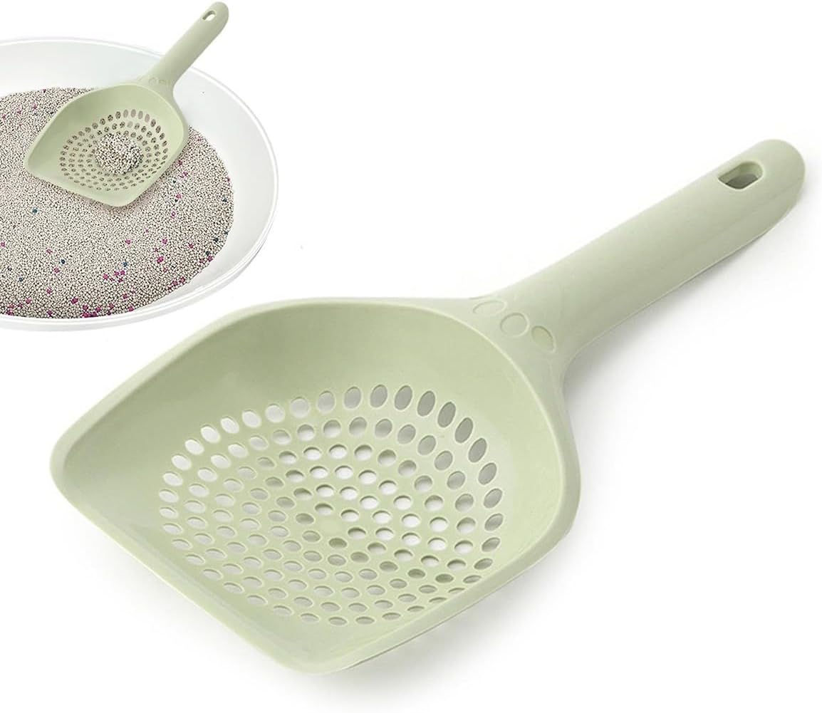 Cat Litter Scoop, Kitten Pooper Lifter, Non Stick Sifter Poop Cleaner Corner Shovel,Cat Feces Scoop, Cat Cleaning Supplies, A Variety Of Colors Available, Durable And Reliable B