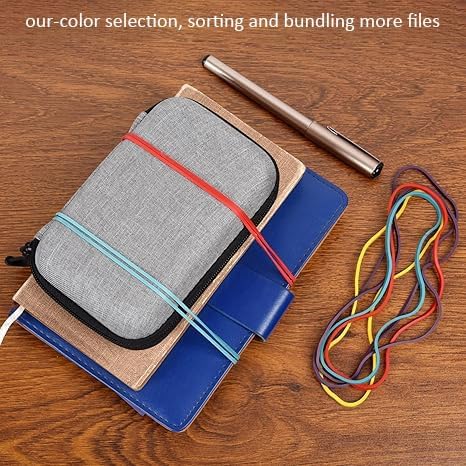120 Pcs Large Rubber Bands Heavy Duty,7 Inch Extra Long Jumbo Elastic Bands for Home, Kitchen & Office, Industrial Strength in 4 Colors