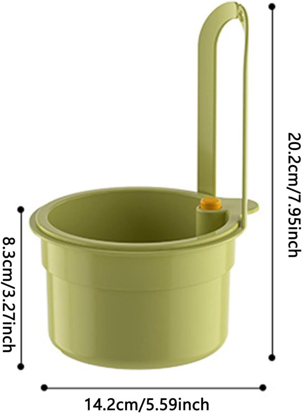 Kitchen Sink Strainer Basket, Faucet Hanging Filter Basket, 2025 Kitchen Sink Food Waste Catcher Faucet Hanging, Sink Trash Catcher for Garbage Leftovers Green