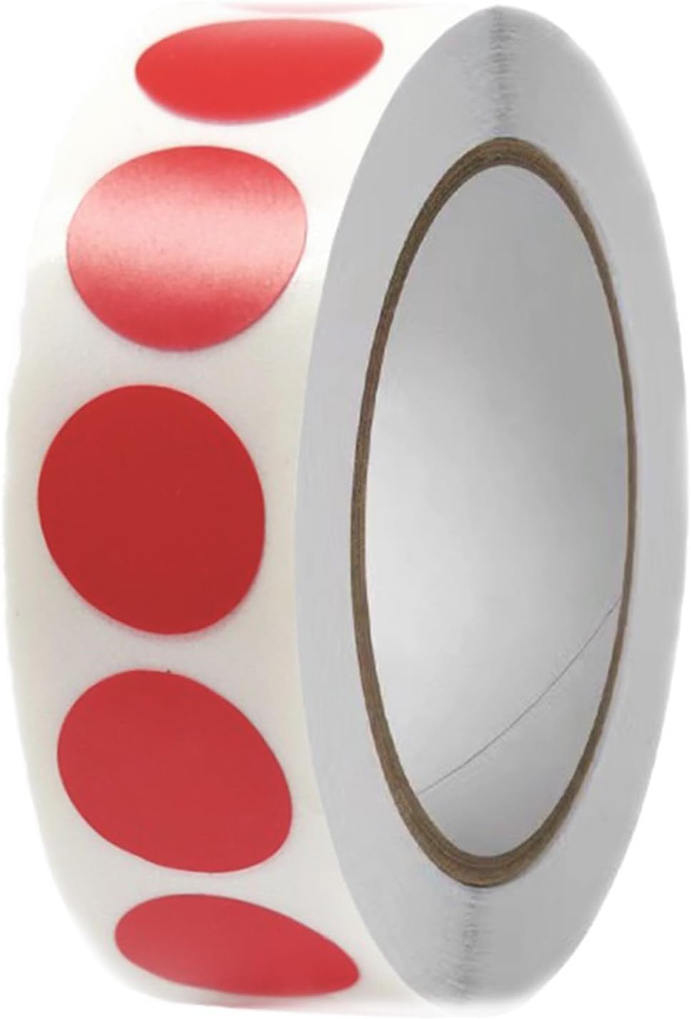 1000 PCS Color Coding Sticker, 1/2 inch Round Circle Dot Sticker Labels for Small Business, School, Office, Home Red