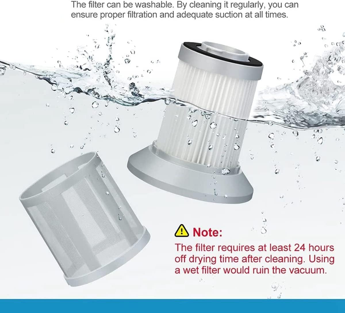 Replacement Filters Compatible With Bissell 2156A, 1665, 16652, 1665W Zing Vacuum-Cleaner, Replace 1613056, 2-Pack
