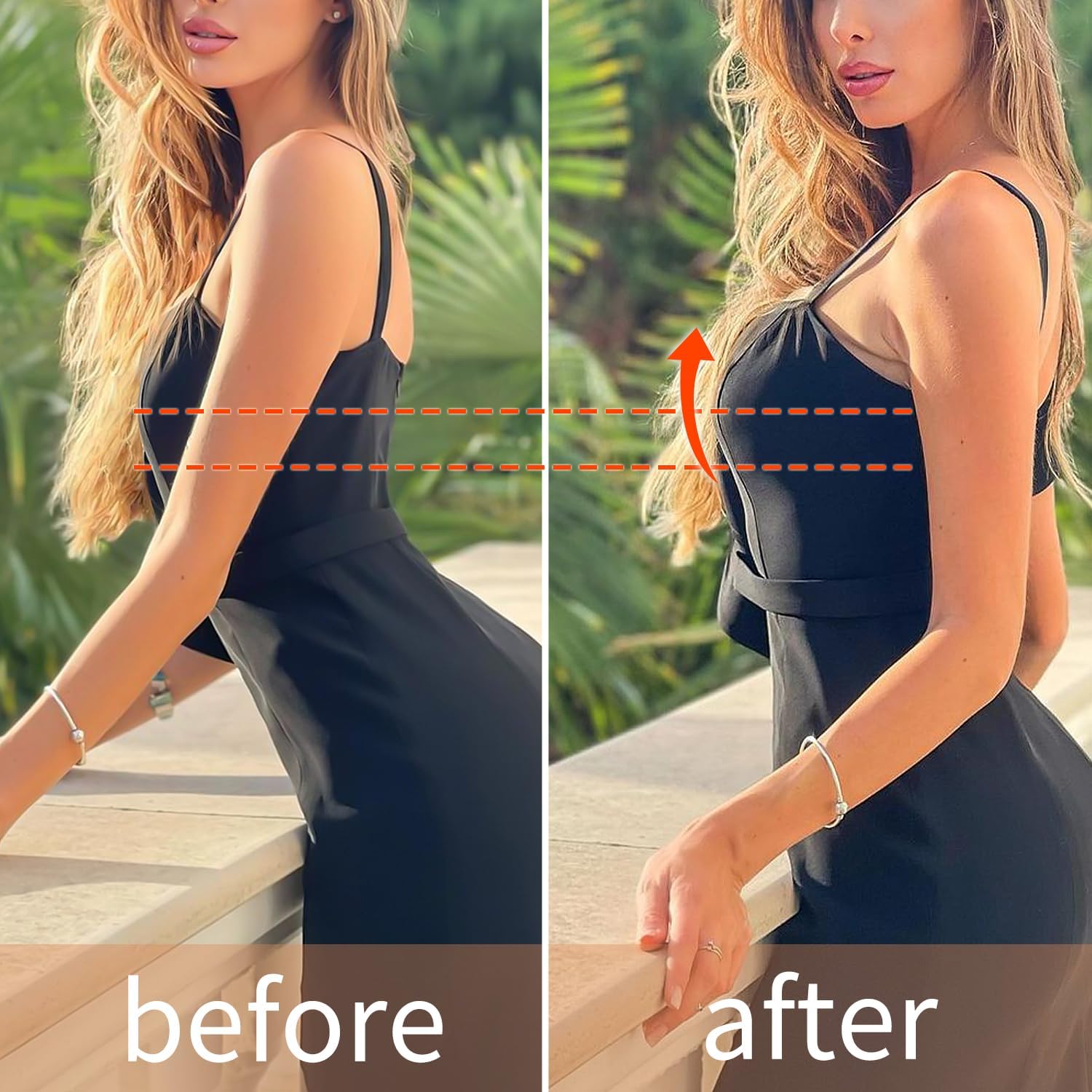 Adhesive Bra, Sticky Bra for Women Breast Lifting Silicone Bra Self Adhesive Invisible Bra Strapless Push Up Bra Nude, Nude, Medium