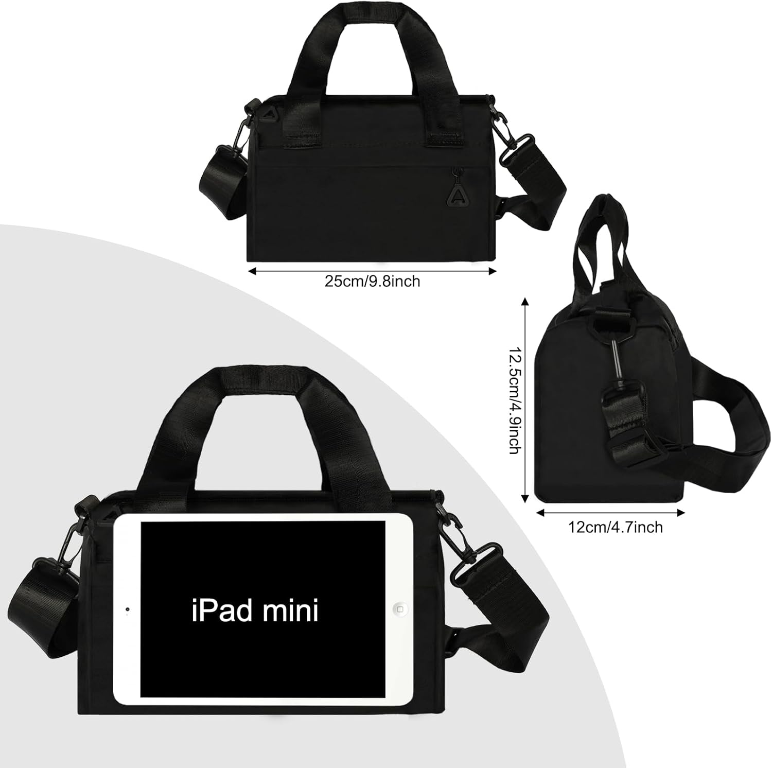 Mini Gym Bag Small Sport Bag Adjustable Duffle Bag Detachable Strap Gym Tote for Men Women Portable Shoulder Fitness Bag for Travel Sports