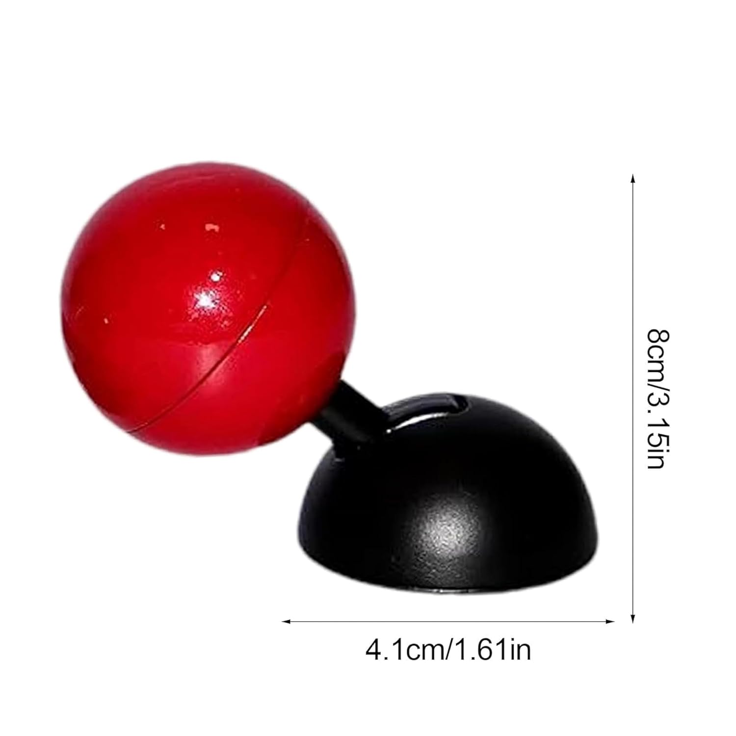 Car Push Start Button Cover, Engine Start/Stop Joystick Ball, Universal Starter Decorative Accessories Red