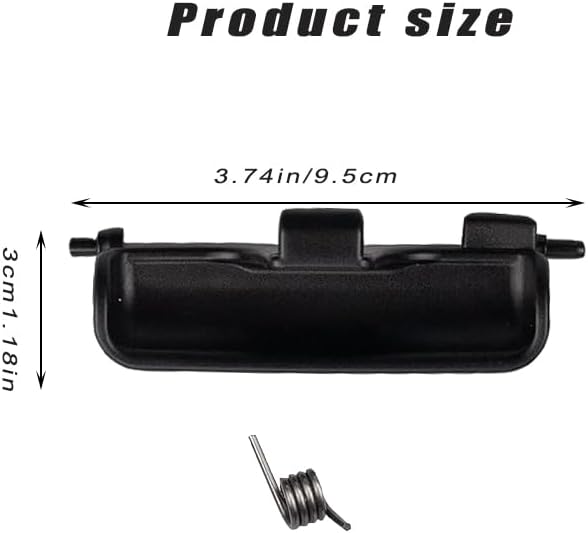 Car Center Console Armrest Lid Latch,Center Console Armrest Lid Latch for 2013-2018 Acura RDX Lock Knob with Stainless Steel Spring,83417-TX4-A01 Armrest Lid Latch Lock Replacement