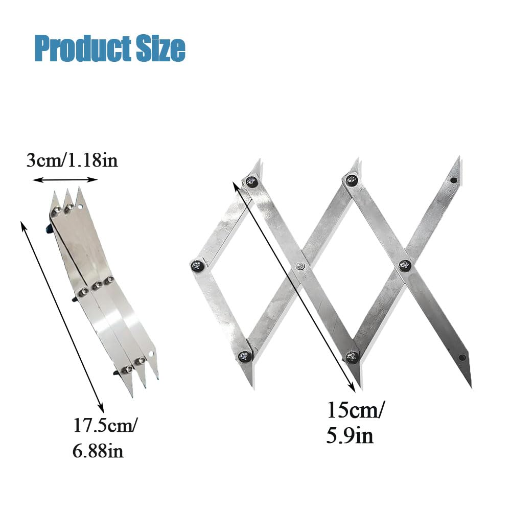 Picket Master Pro 3 Point Center Finder for Precise Measurements – High-Accuracy Center Finding Tool for Welding, Woodworking, Equal Spacing Layout Tool for Welding