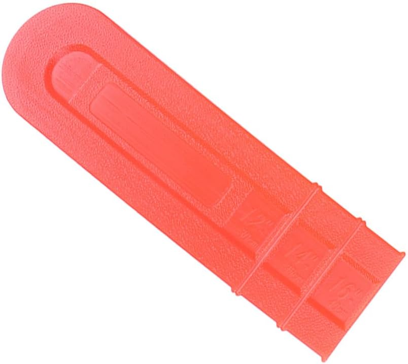 1 Pcs Plastic Durable Chain Saw Bar Protective Cover, Chainsaw Protective Scabbard Guard 12" 16" 18" 20" Chainsaw Chain Cover Protects Guard Against Accidental, for Chainsaw Accessories Replacement