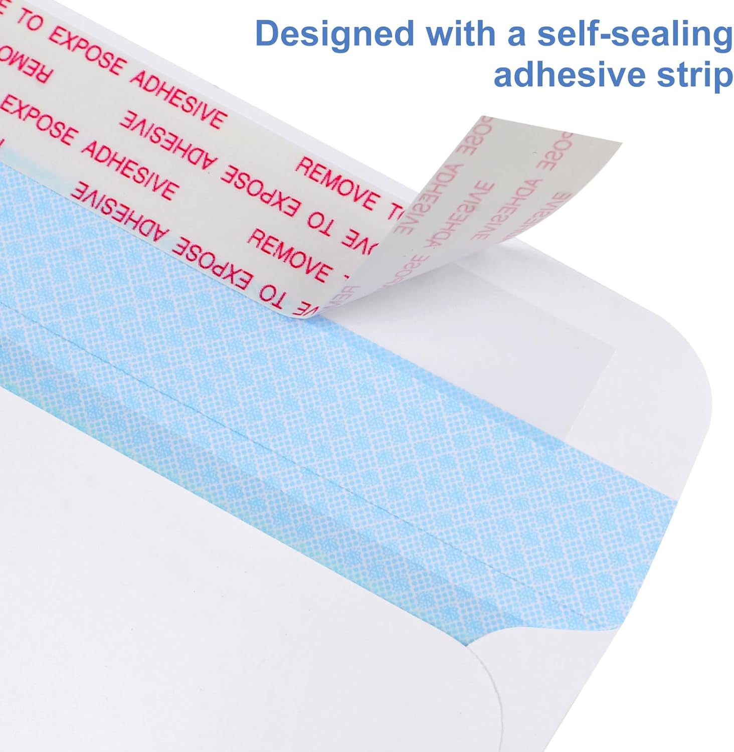 #10 Window Envelopes 72P, Double Self Seal for Invoices, Statements and Business Checks, Size 4-1/8 x 9-1/2 Inches White -