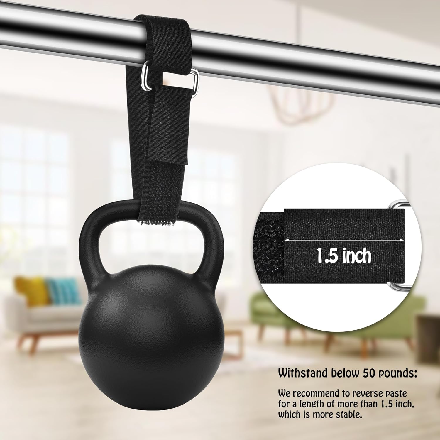 0.75"x19.7ft Hook and Loop Straps with 30 Buckles Adjustable Cut-to-Length Cable Ties - Reusable Nylon Fastening Tape for Storage or Organization 0.75in x 19.7ft 0.75in 19.7ft