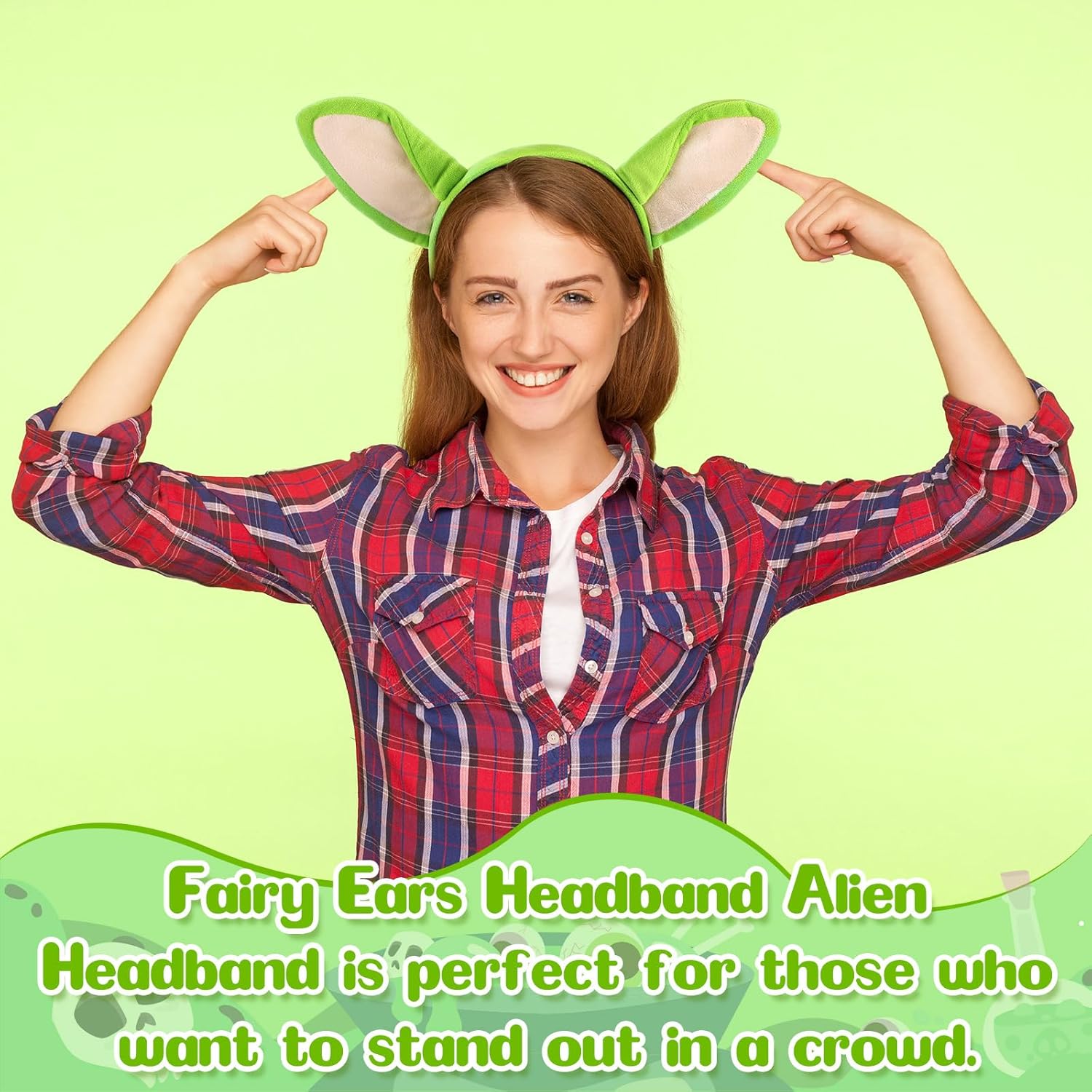 Christmas Headband Cute Xmas Holiday Hairband Cosplay Headpiece Party Favor Gift for Women -