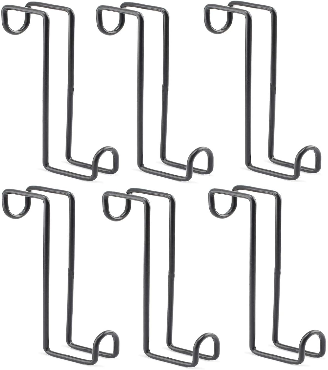 2Pcs 3inch Double Crossbar Hanger Backdrop Valance for Pipe and Drape Stand -