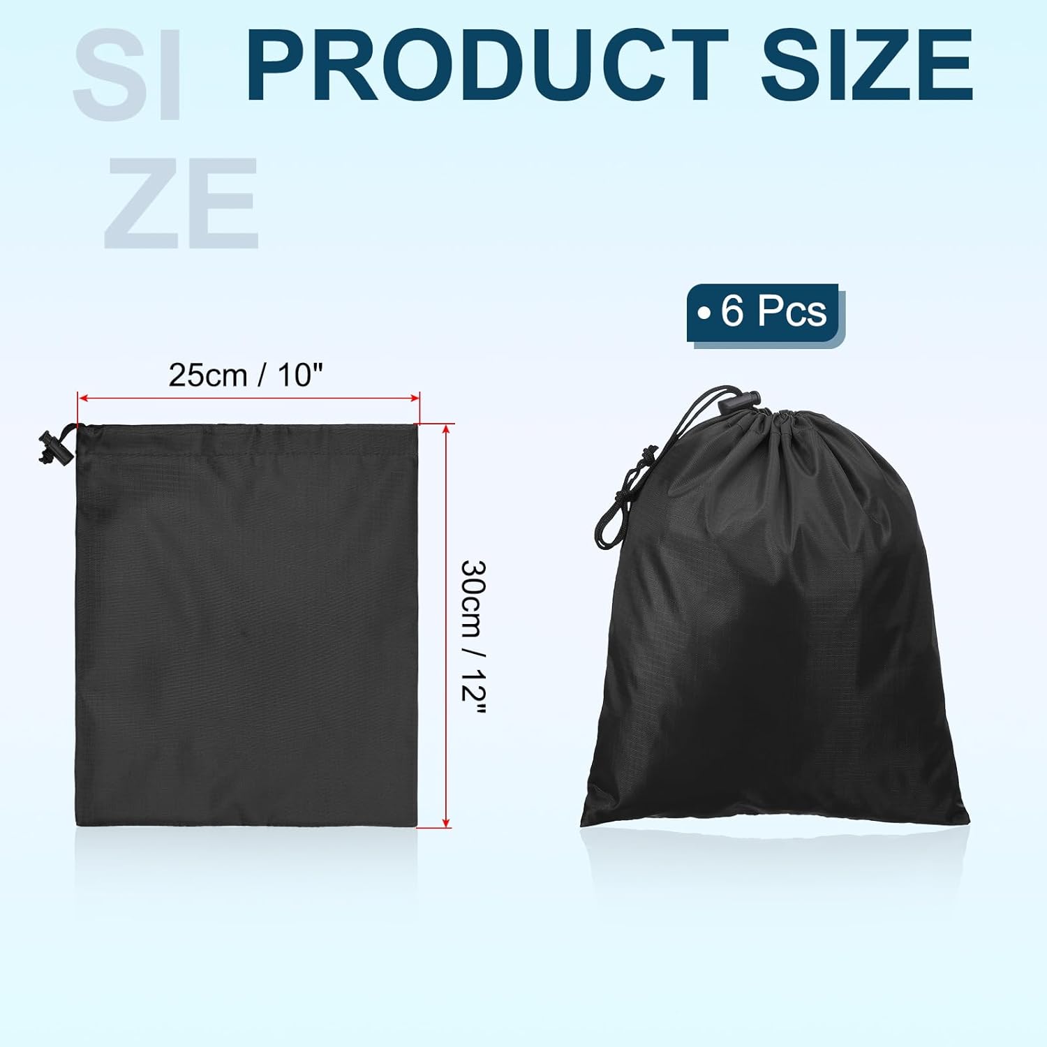 3" x 5" Coin Purse Pouch, Change Purses Small Organizer Bags with Zipper Canvas for Home, Black -