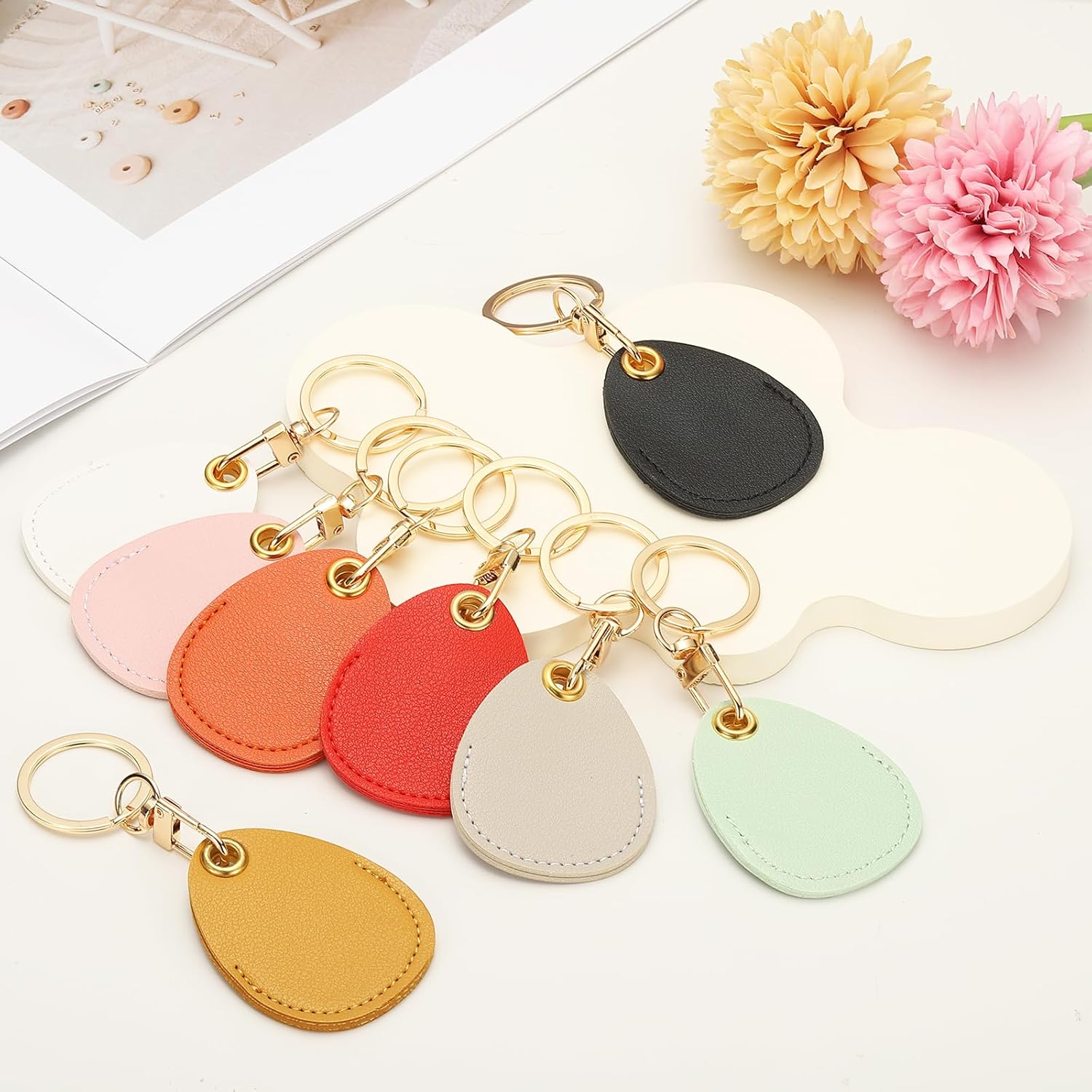 SkateBoard Hoop Keychain, Mini Cute Sports Basketball Key Chain Sport Ball Pendant Ring Bag Blue -