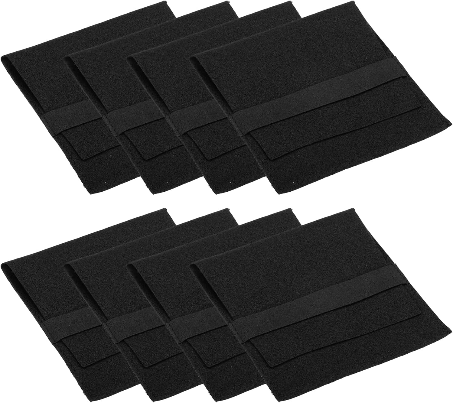 12 x 5 Inch Felt Bag Base Shaper, 2pcs Bottom Pad Organizer Insert Rectangle Liner Board for Purse Handbag Tote Travel Canvas Cosmetic, Beige -