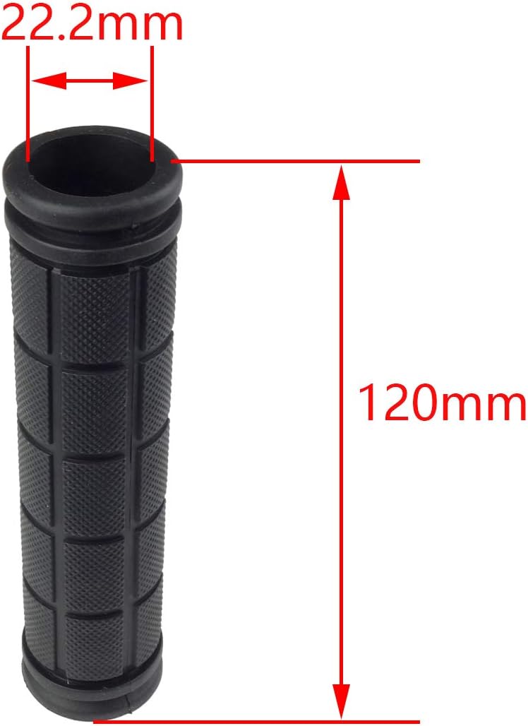 4 Pairs Bicycle Handle Bar Grips Mushroom for BMX/MTB/Road Mountain Bikes black, blue, purple, pink