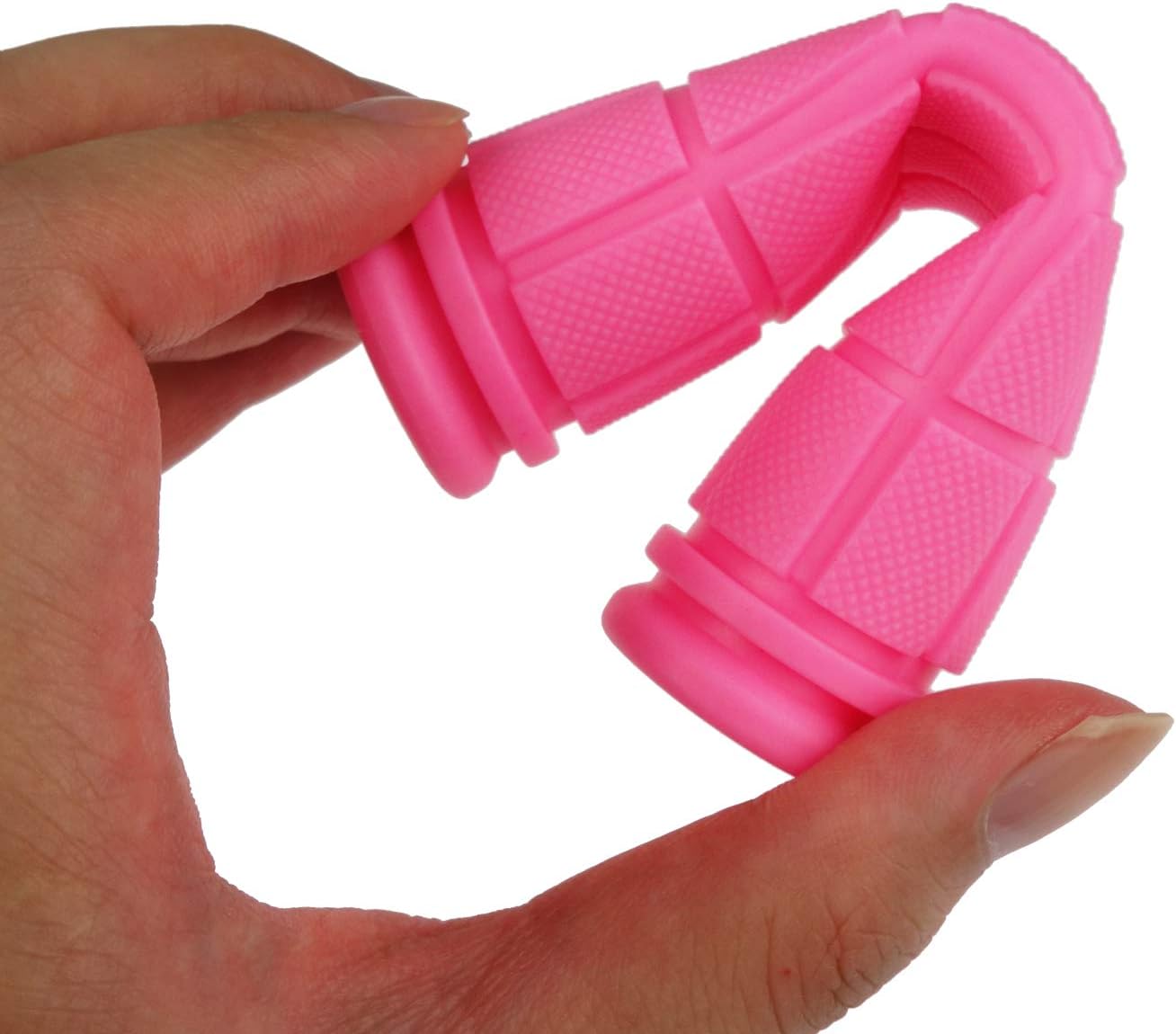 4 Pairs Bicycle Handle Bar Grips Mushroom for BMX/MTB/Road Mountain Bikes black, blue, purple, pink