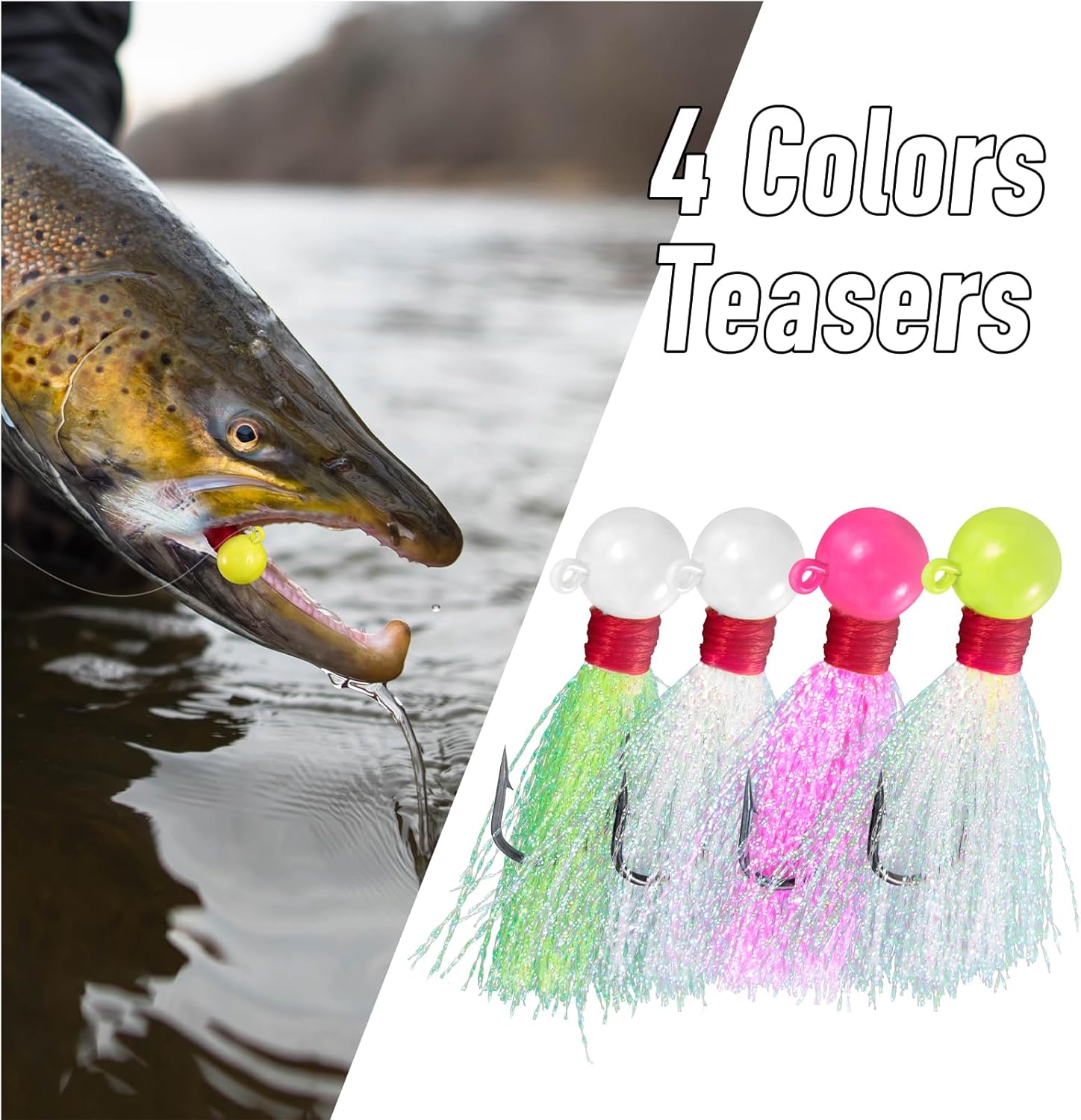 50 Pack Fly Fishing Snap 3 Sizes Stainless Steel Quick Change Lure Clip for Flies, Trout - XS 0.2" -50