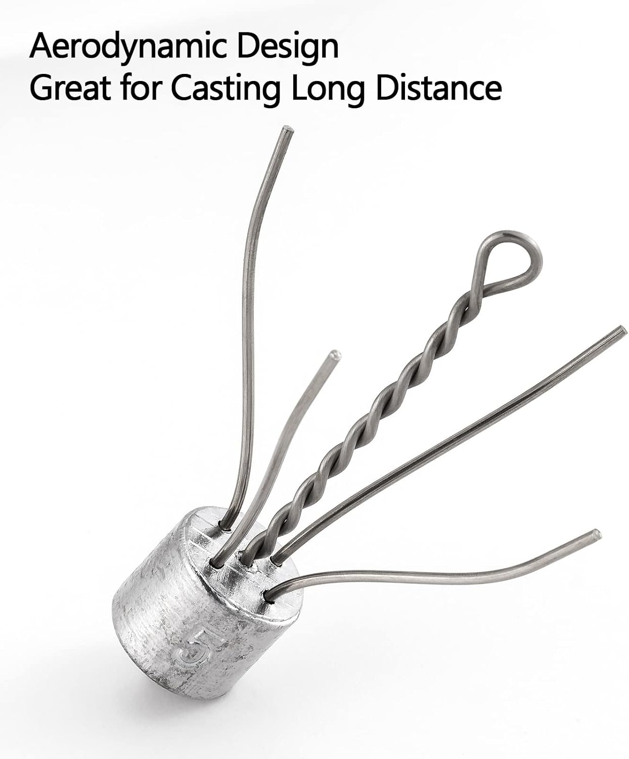 High Speed 3 Roller Swivels, Bead Chain Barrel Swivels Fishing Tackle Trolling Rolling Leader Lure Connector Salmon Walleye Freshwater - #3-84LB