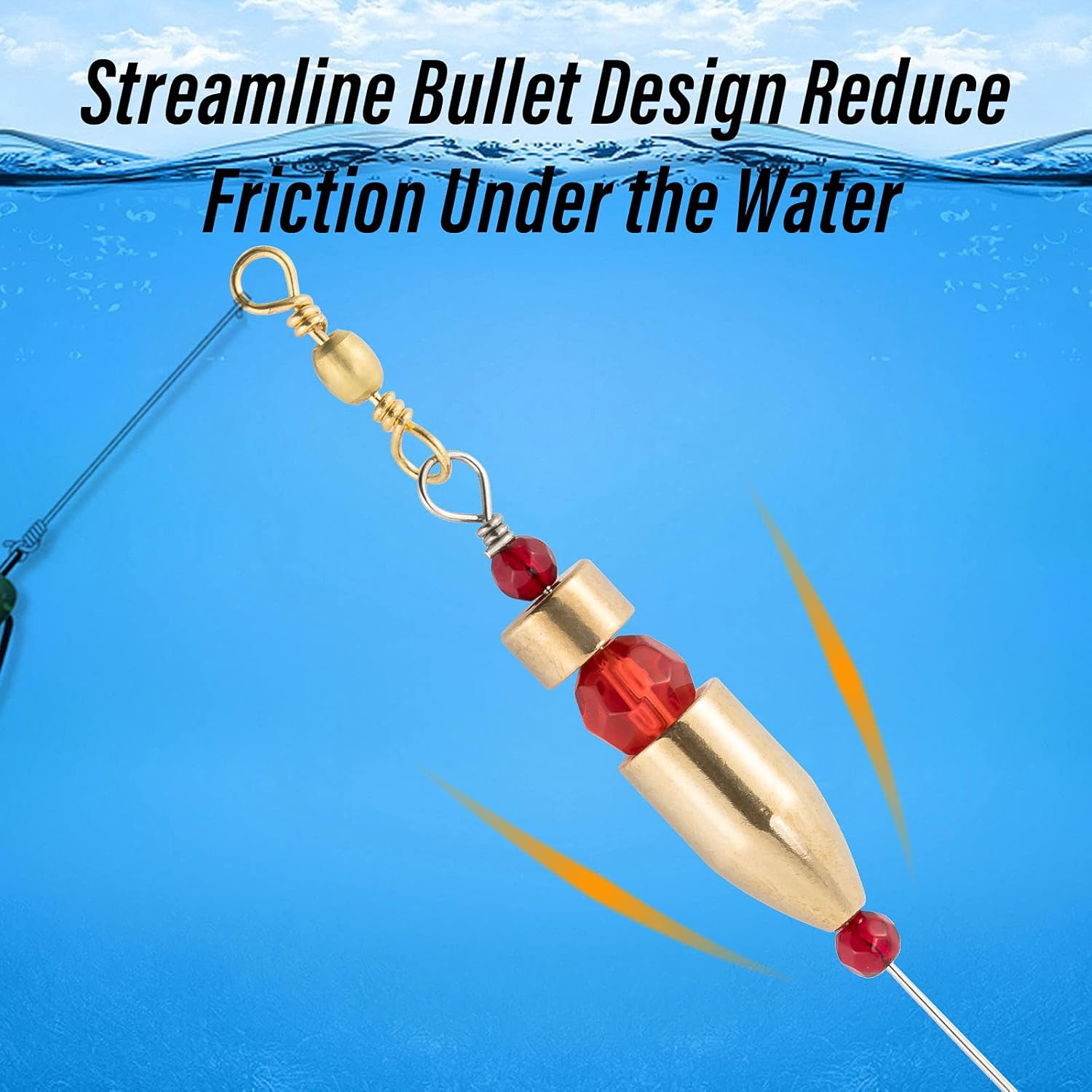 1200pcs Fishing Rubber Bobber Stoppers 6 in 1 Float Sinker Stops Black Oval Cylinder for Line Shape M 4-8LB Line