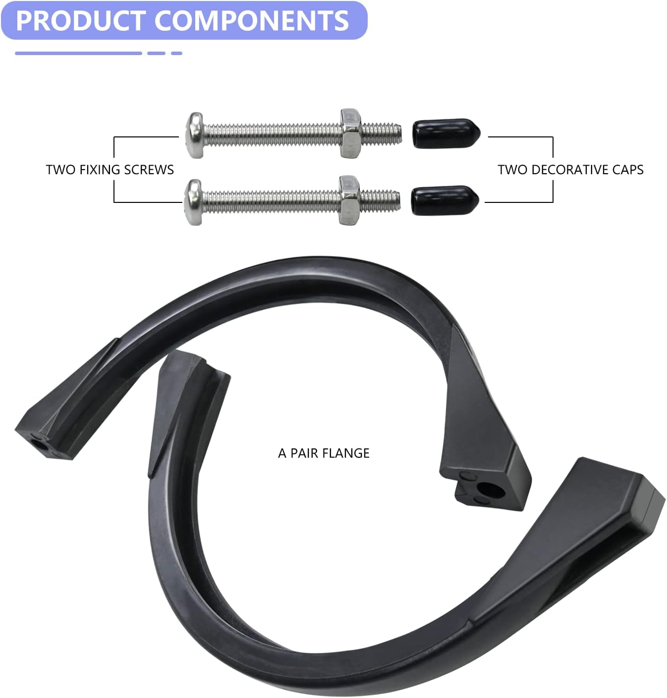 GMX600NM Noryl Flange Valve Clamp 8 to 8.5 inch,Compatible with Hayward S144T Pro Series Above Ground In Pool Sand Filter,For models S164T S166T S180T S210T S210S S220T S220T2 S230T S244T -