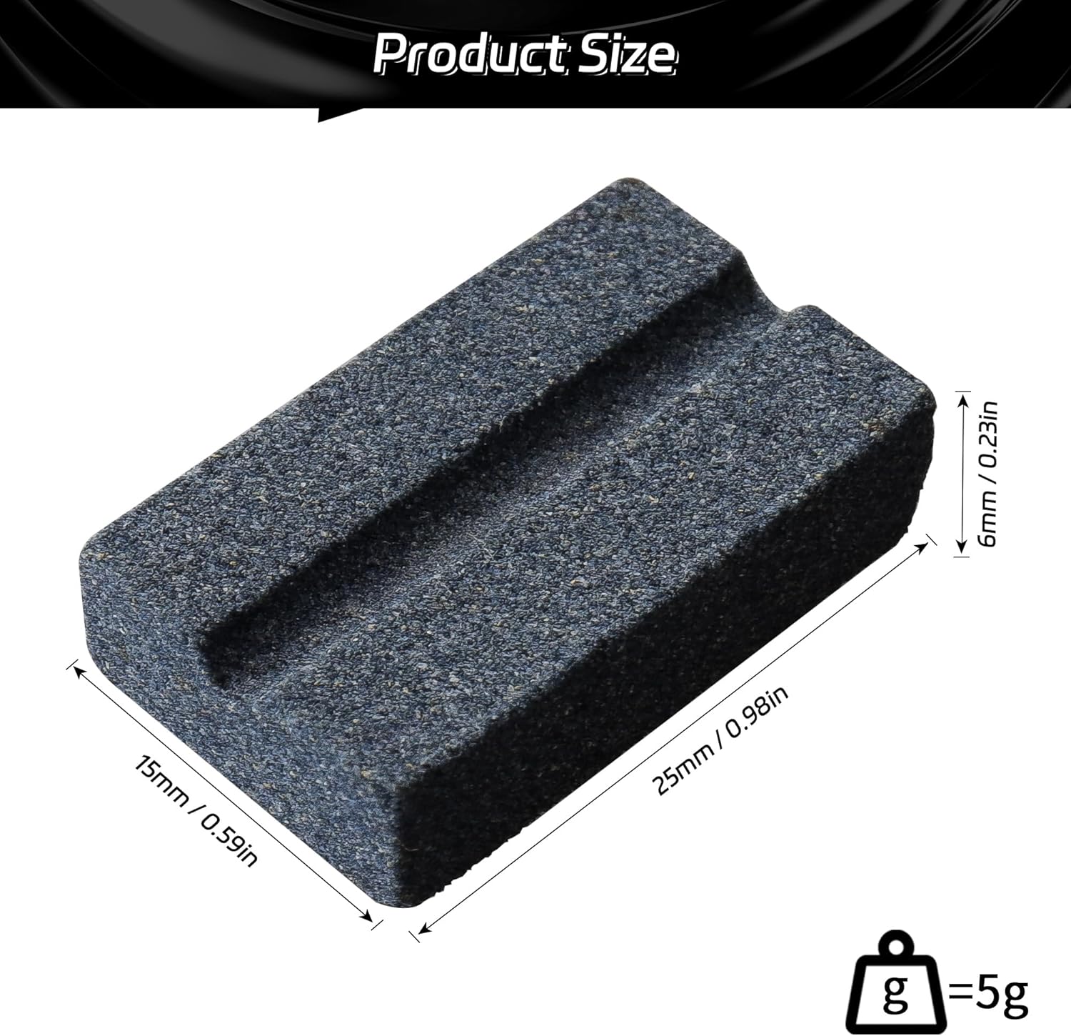 Darts V-Sharp Sharpening Stone,Dart Sharpener,Easy polishing and deburring, Long-Lasting Sharpness,Dart Accessories 4 Pack -