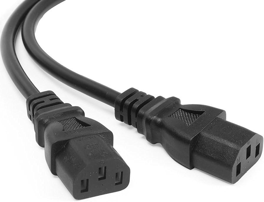 2Pack UPS Server Y Splitter C14 to 2 x C13 Power Adapter Cable Cord