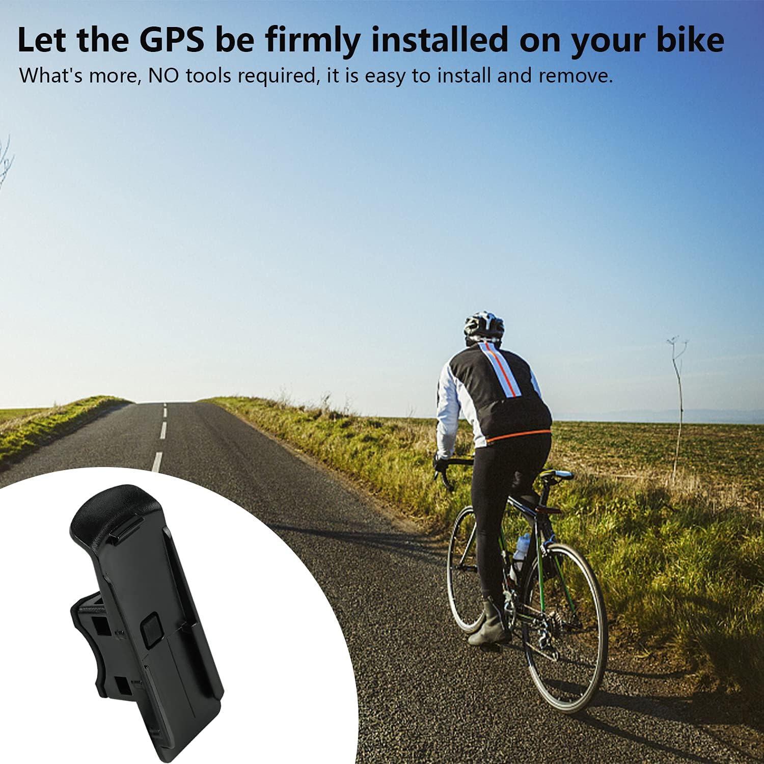 Bicycle/Bike Motor Cart Handlebar Mount Holder Compatible for Garmin eTrex 10 20 20x 30 30x / Touch 25 35 35t GPSMAP 62 62S 62ST 62SC Rino Handheld GPS