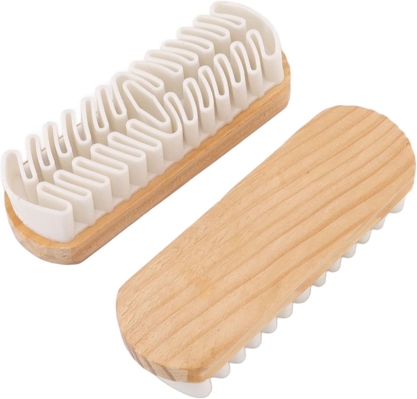 Suede Brush, Snow Boots 2 Pcs Brushes Shoes Cleaner Crepe Matte Scrubber for Dress and Boot Care