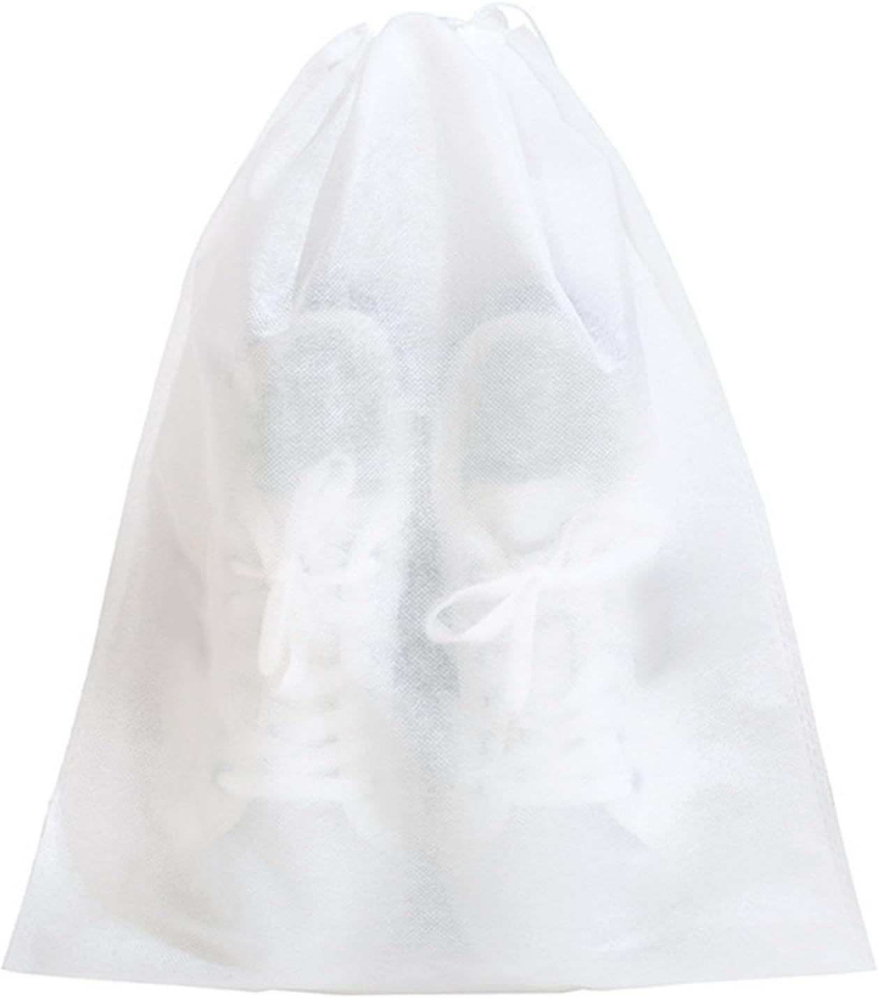 Clear Shoe Bag, Shoes Drawstring Bag Storage Protector Travel Covers for Packing Middle